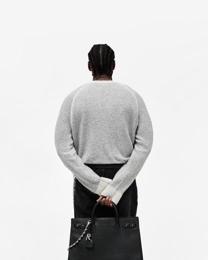 Laurel Knit Sweater - Sun Fade Grey