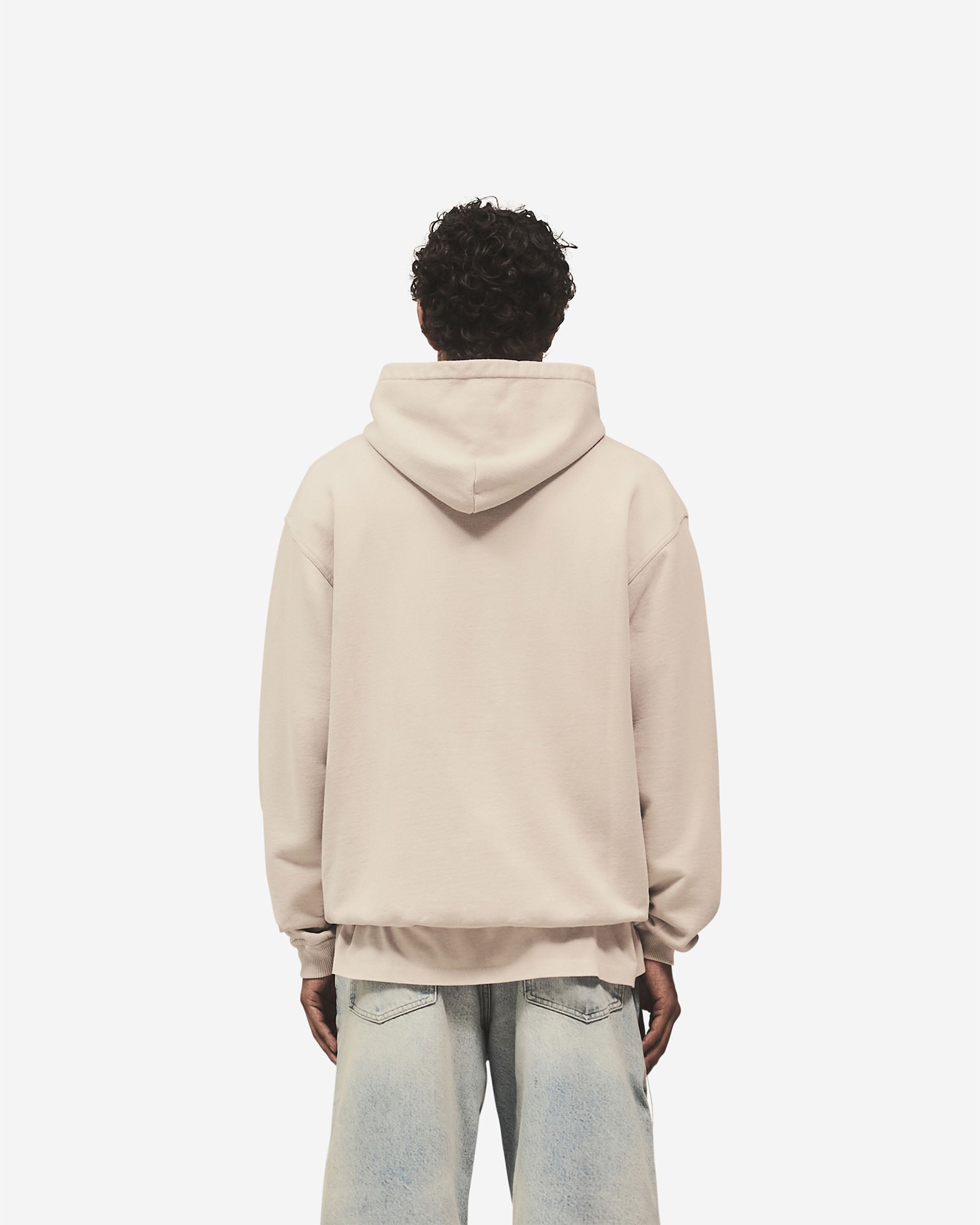 Script Logo Hoodie - Concrete