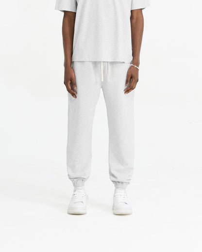 Initial Cuffed Sweatpant - Ice Grey Marl