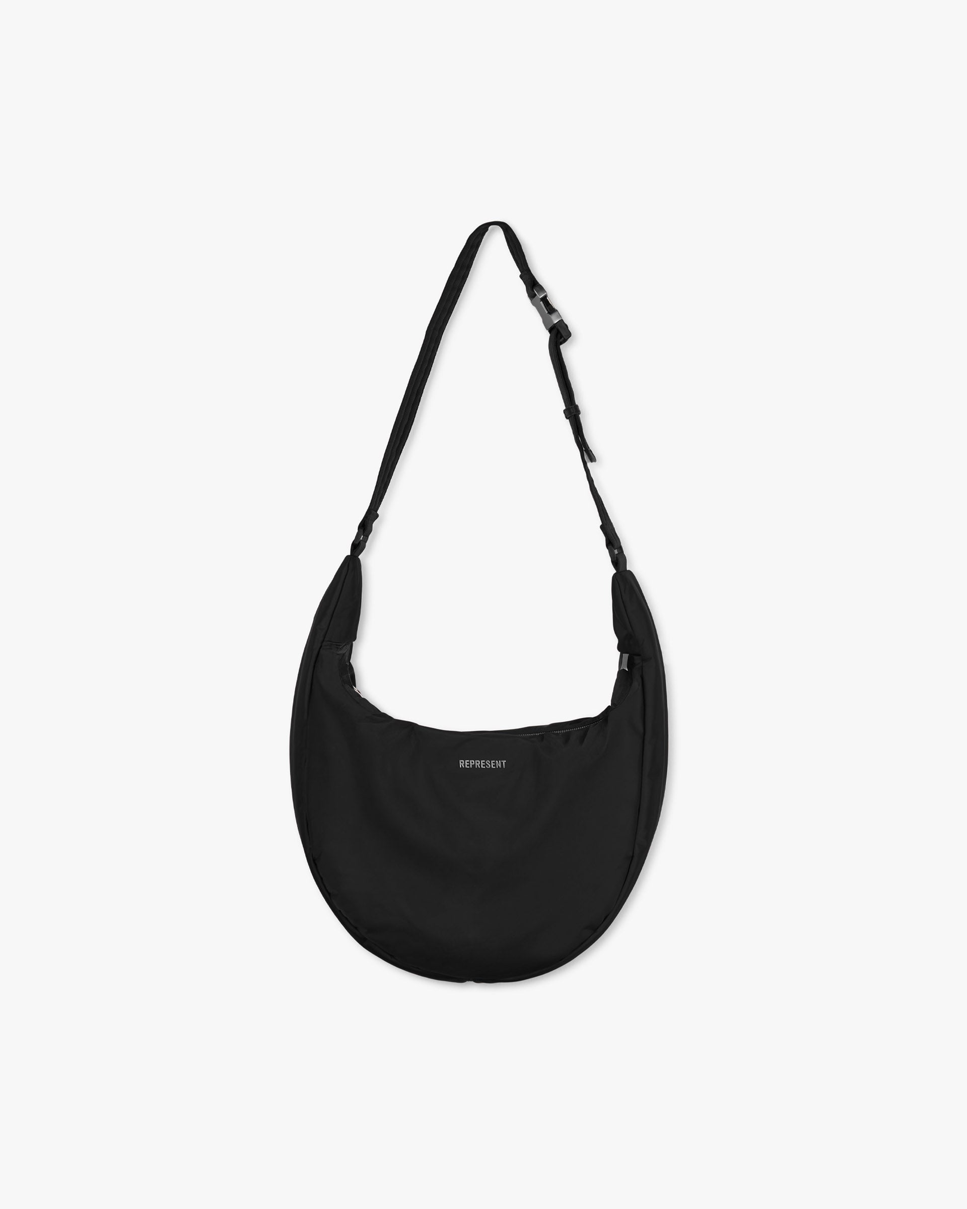 Padded Sling Bag - Black