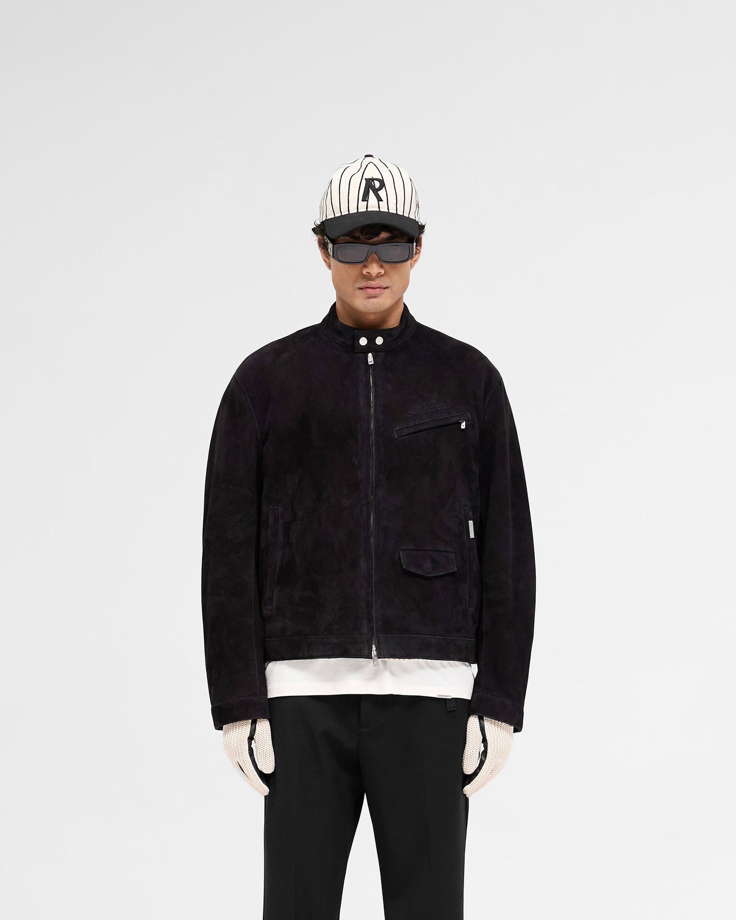 Overdrive Suede Jacket - Jet Black