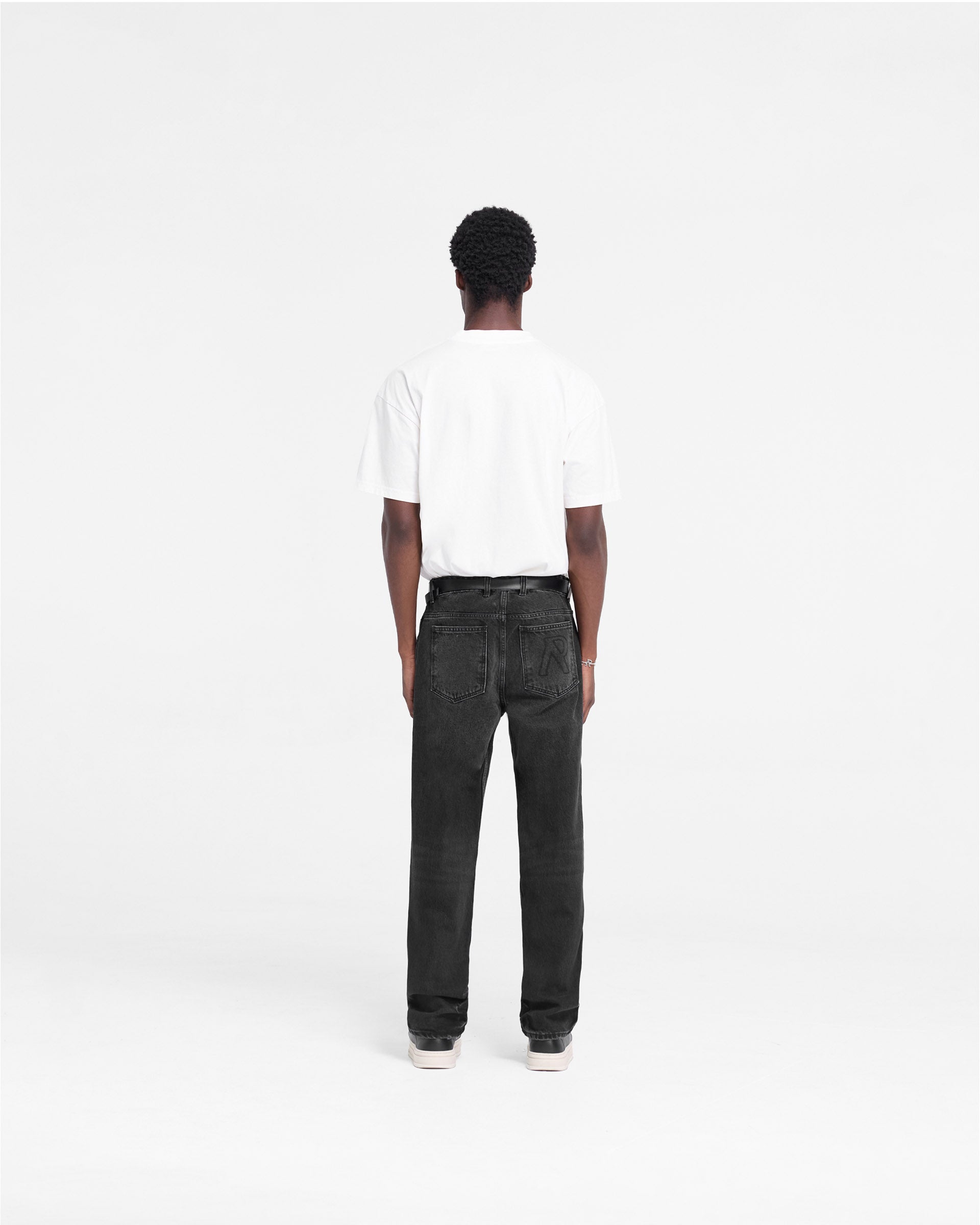 R2 Straight Leg Denim - Black