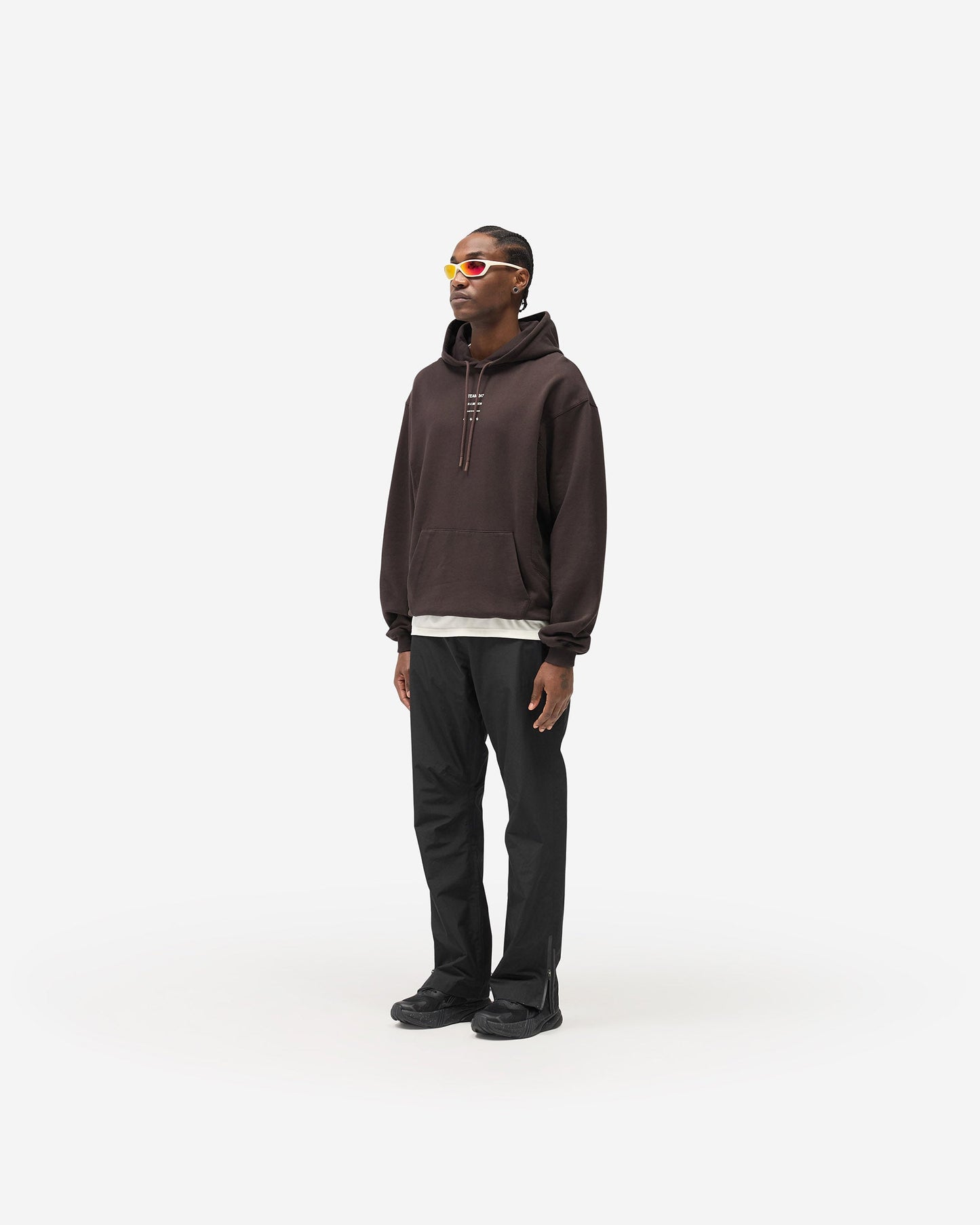 247 Uprising Oversized Hoodie - Chocolate