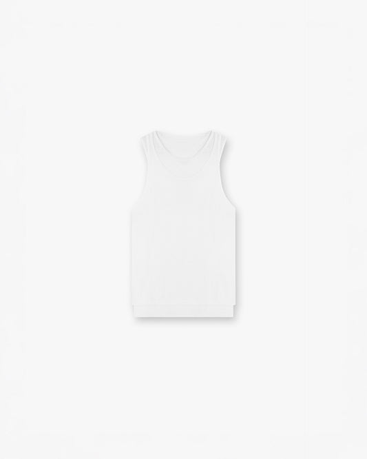 247 Double Layer Training Vest - White