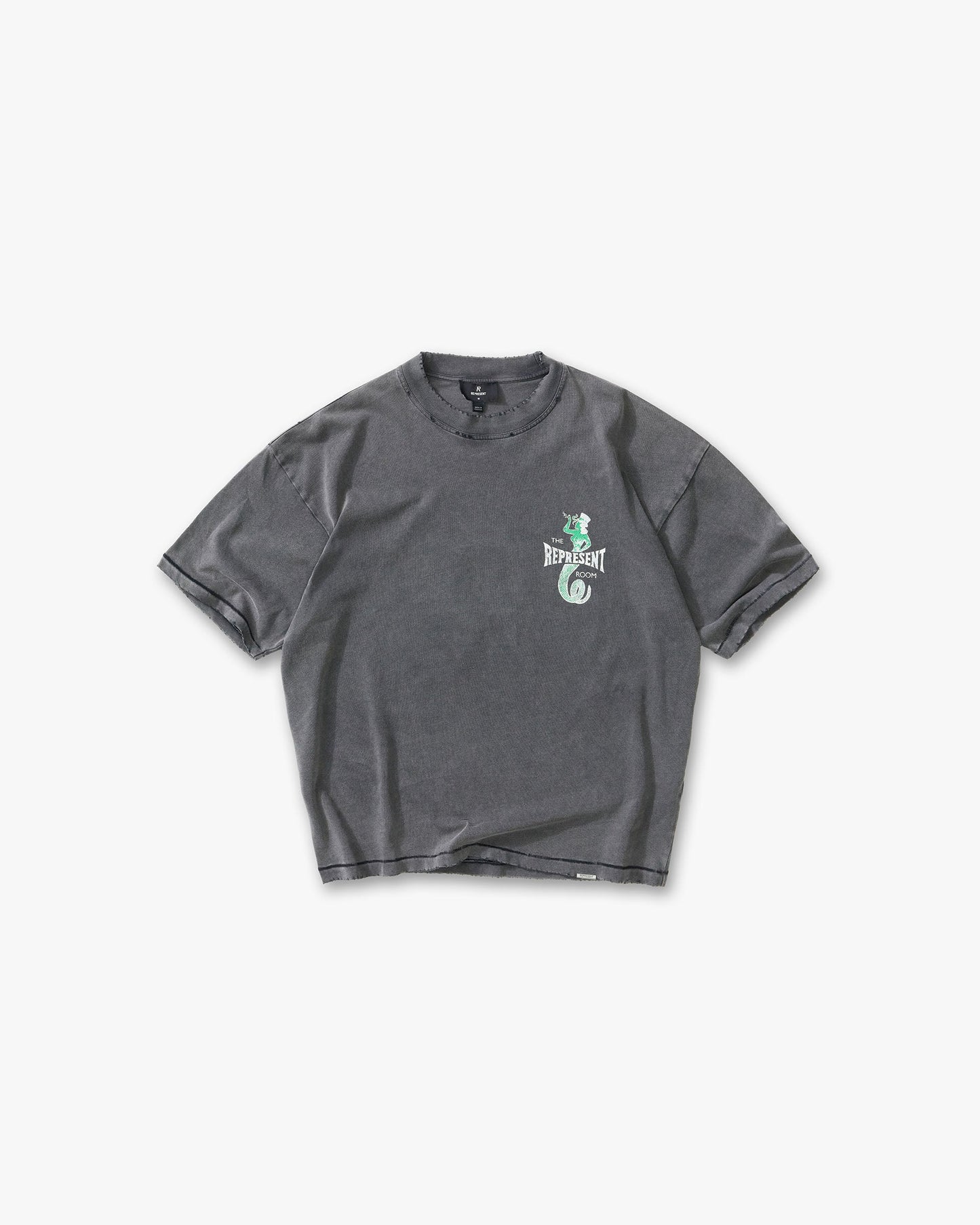 Represent x The Viper Room Dice T-Shirt - Vintage Grey