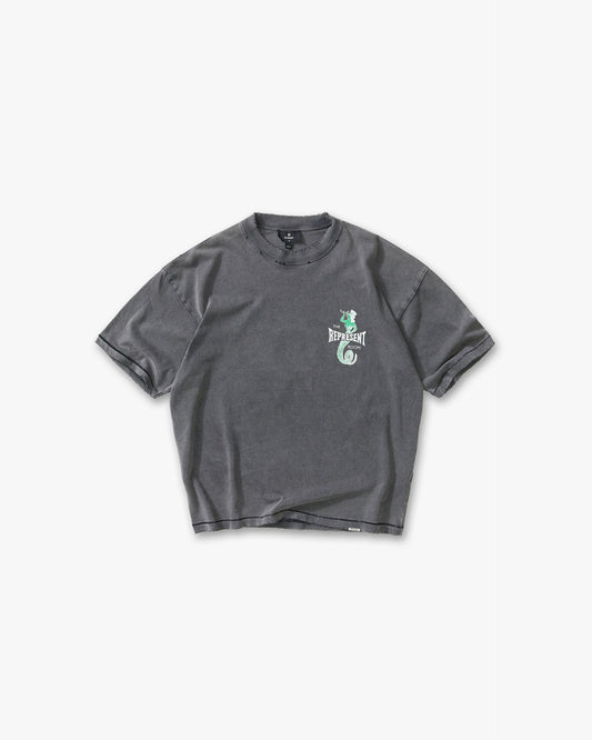 Represent x The Viper Room Dice T-Shirt - Vintage Grey